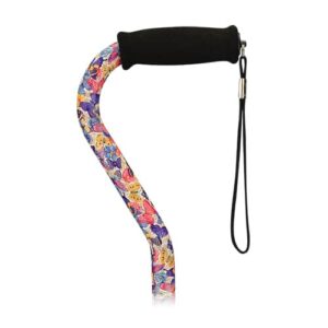 CANE OFFSET WITH STRAP-BUTTERFLY SYMPHONY