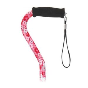 CANE OFFSET WITH STRAP - PINK PETAL POWER