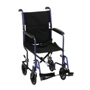 NOVA MEDICAL PRODUCTS 17"" (SEAT WIDTH) LIGHTWEIGHT TRANSPORT CHAIR