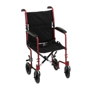 NOVA MEDICAL PRODUCTS 17"" (SEAT WIDTH) LIGHTWEIGHT TRANSPORT CHAIR