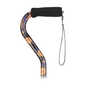 CANE OFFSET WITH STRAP CELESTIAL