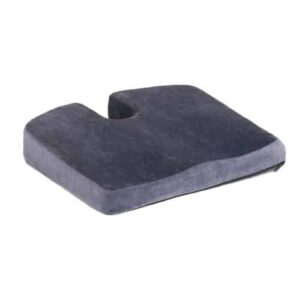 MEMORY FOAM COCCYX CUSHION VELOUR