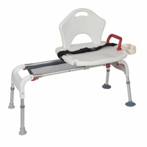 Folding Universal Sliding Transfer Bench by Drive