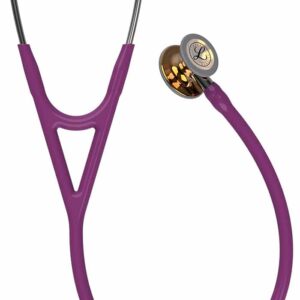 3M? Littmann? Cardiology IV? Stethoscope - (Limited Edition) Plum Tube / High-Polish Copper Chestpiece / Mirror Stem / Stainless Headset