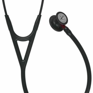 3M? Littmann? Cardiology IV? Stethoscope - Black Tube / Red Stem / Black Headset & Chestpiece