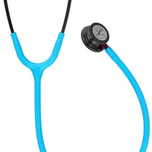 3M? Littmann? Classic III? Stethoscope - Turquoise Tube / Pink Stem / Smoke Headset & Chestpiece