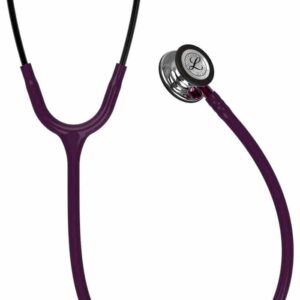 3M? Littmann? Classic III? Stethoscope - Plum Tube / Mirror Chestpiece / Pink Stem / Smoke Headset