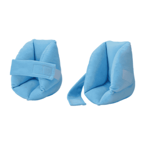 HEEL PROTECTORS WITH VELOUR COVER - Light BLUE