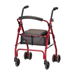 CRUISER CLASSIC ROLLING WALKER - RED