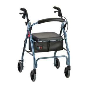 CRUISER DELUXE ROLLING WALKER - BLUE
