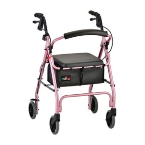 GETGO CLASSIC ROLLING WALKER - PINK