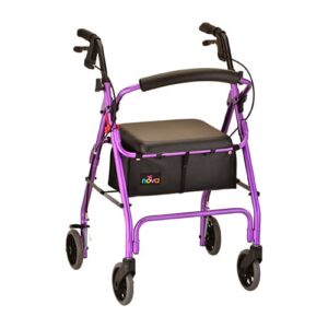 GETGO CLASSIC ROLLING WALKER - PURPLE