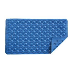 BATH MAT WITH SUCTION GRIP - Blue