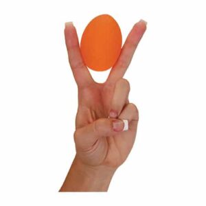 HAND SQUEEZE EGG FIRM ORANGE