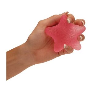 HAND SQUEEZE STAR SOFT PINK