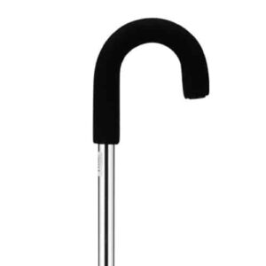 CANE FULL CURVE HANDLE- SILVER