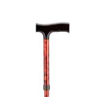 Designer Aluminum Folding Canes MAHOGANY SWIRL