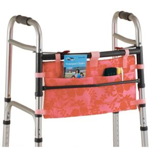 Folding Walker Bag - ALOHA PINK