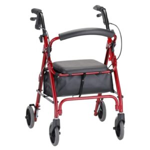 GetGO PETITE ROLLING WALKER - RED