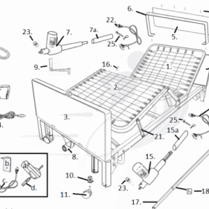 Hospital Bed Parts