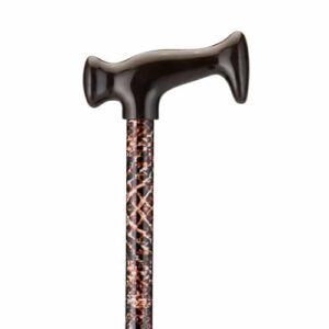 CANE T-GRIP SNAKE SKIN
